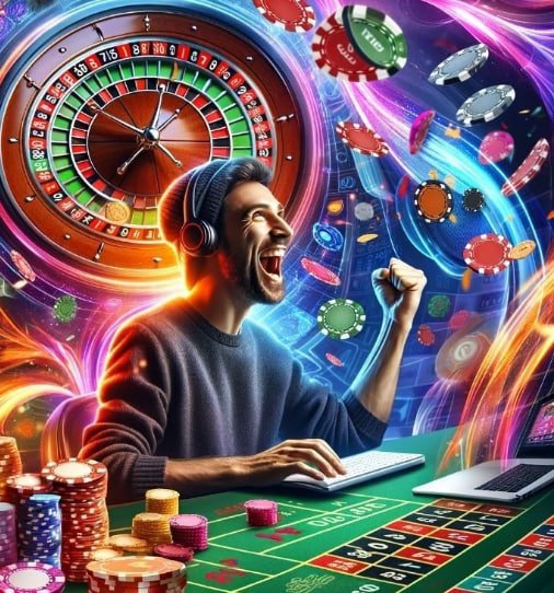 Filipino player enjoying casino and sports games on mobile